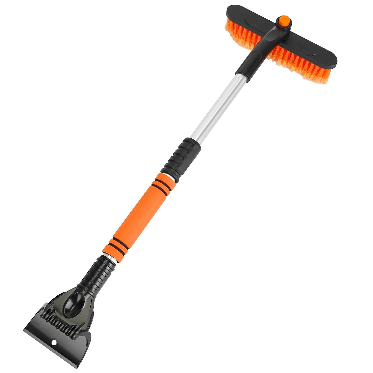 3 In 1 Windshield Ice Scraper Extendable Car Snow Removal Tool