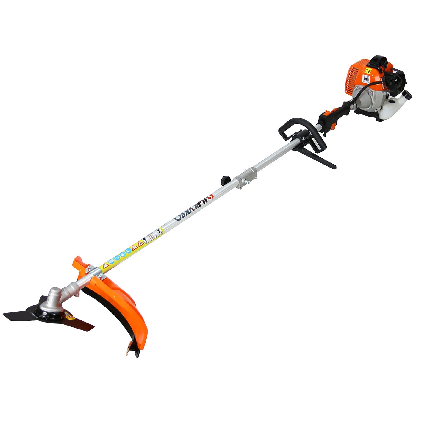 10 in 1 Multi-Functional Trimming Tool, 52CC 2-Cycle Garden Tool System with Gas Pole Saw, Hedge Trimmer, Grass Trimmer, and Brush Cutter EPA Compliant