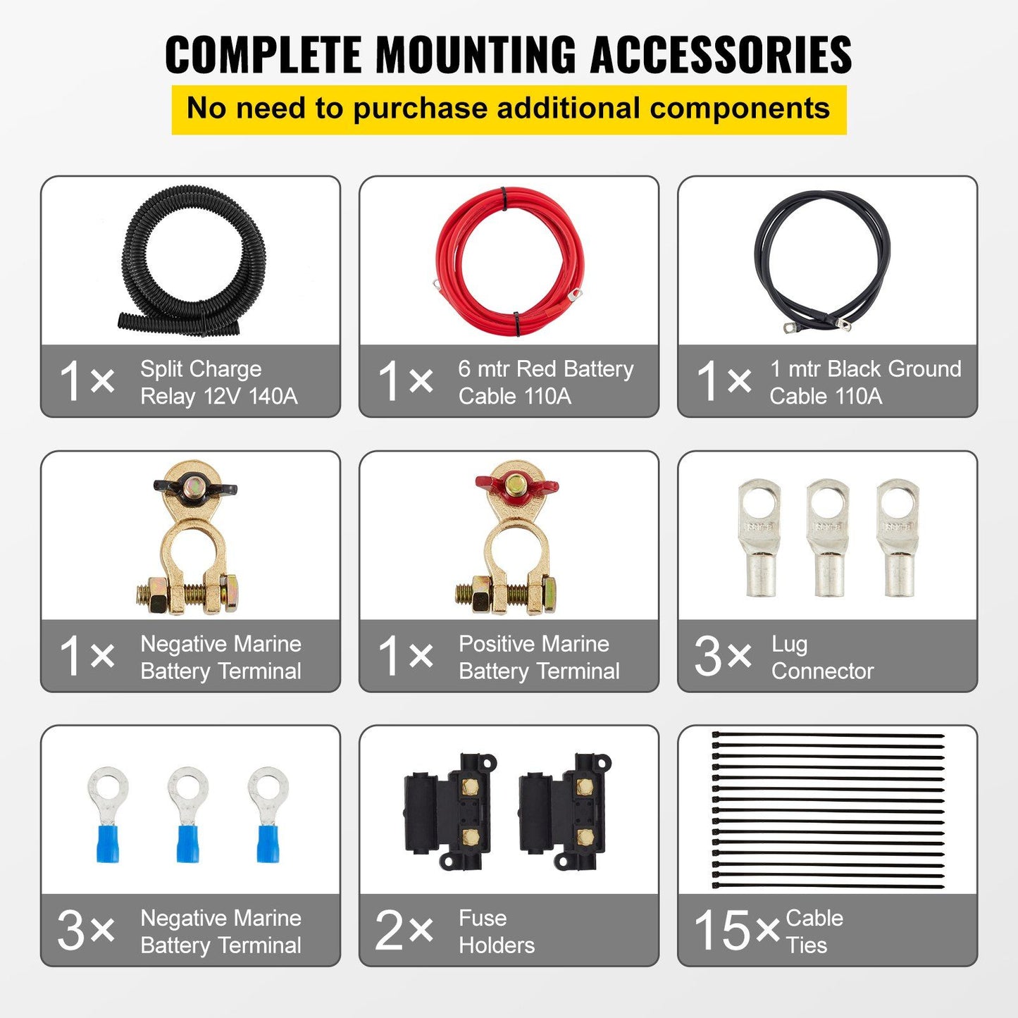 Split Charge Relay Kit