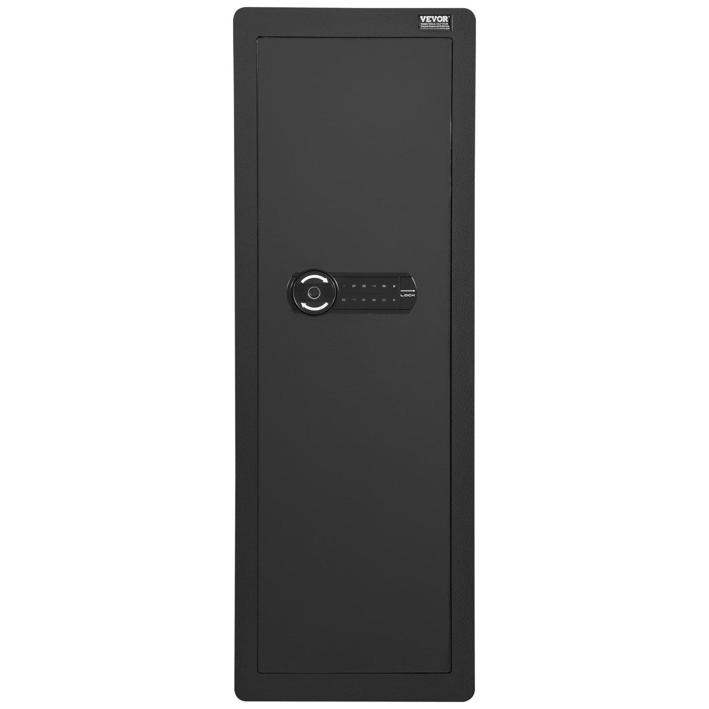 42.91" Tall Wall Gun Safe 4-Tier Hidden Gun Safe with Keypad & Fingerprint
