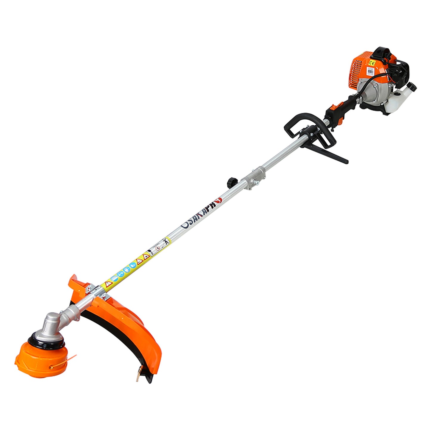 10 in 1 Multi-Functional Trimming Tool, 52CC 2-Cycle Garden Tool System with Gas Pole Saw, Hedge Trimmer, Grass Trimmer, and Brush Cutter EPA Compliant
